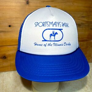 Vintage "Sportsman Park" Mens Baseball Hat (Cicero, Illinois)